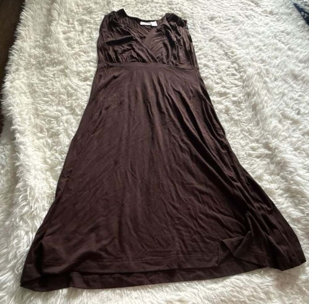 Chico's Brown Sleeveless Dress